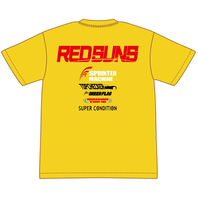 新劇場版 頭文字D_Lサイズ_レッドサンズ FD3S Tシャツ | 頭文字D公式