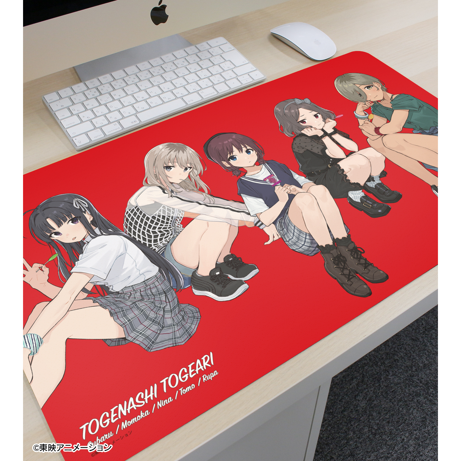 ガールズバンドクライ_トゲナシトゲアリ 集合 マルチデスク