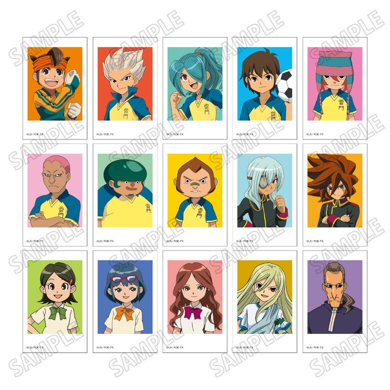 イナズマイレブン_ミニフォトカードコレクションvol.1【コンプリート