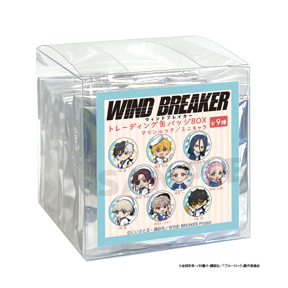 WIND BREAKER ウィンブレ　サンリオ　缶バッチ　BOX WIND BREAKER×サンリオキャラクターズ 2025