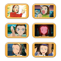 名探偵コナン_スクエア缶バッジコレクション／鈴木園子 【BOX／6パック