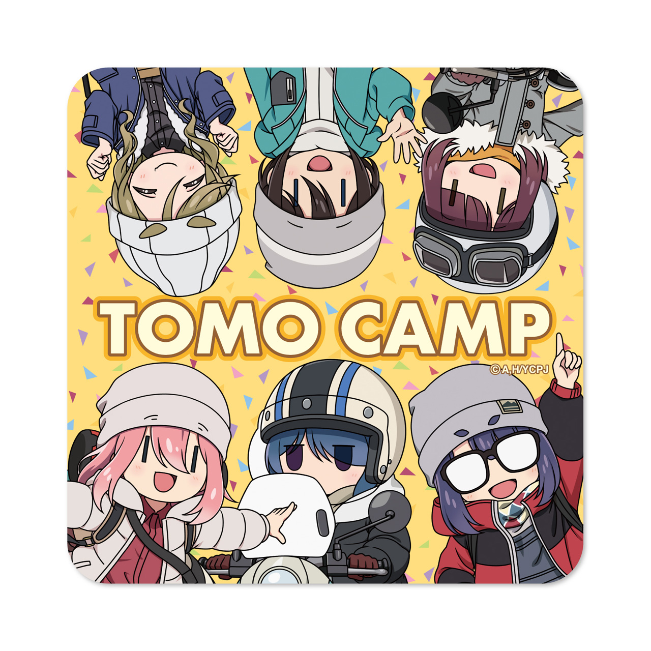 ゆるキャン△ SEASON3_ともキャン△2024　プチ集合 ハンドタオル