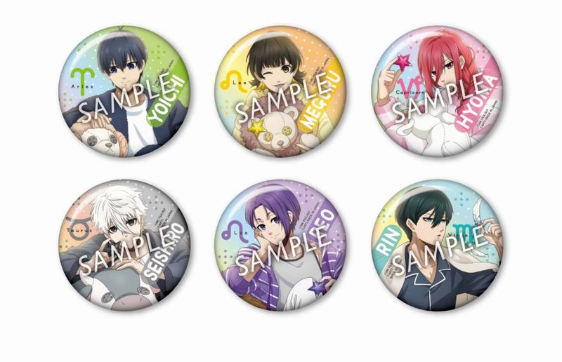 ブルーロック_カラパレ 星座 缶バッジ【BOX／6個入り】 | ブルーロック