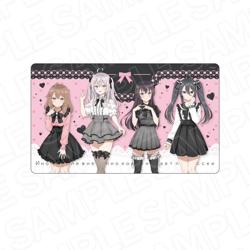 時々ボソッとロシア語でデレる隣のアーリャさん_ラバーデスクマット Kawaii ver.