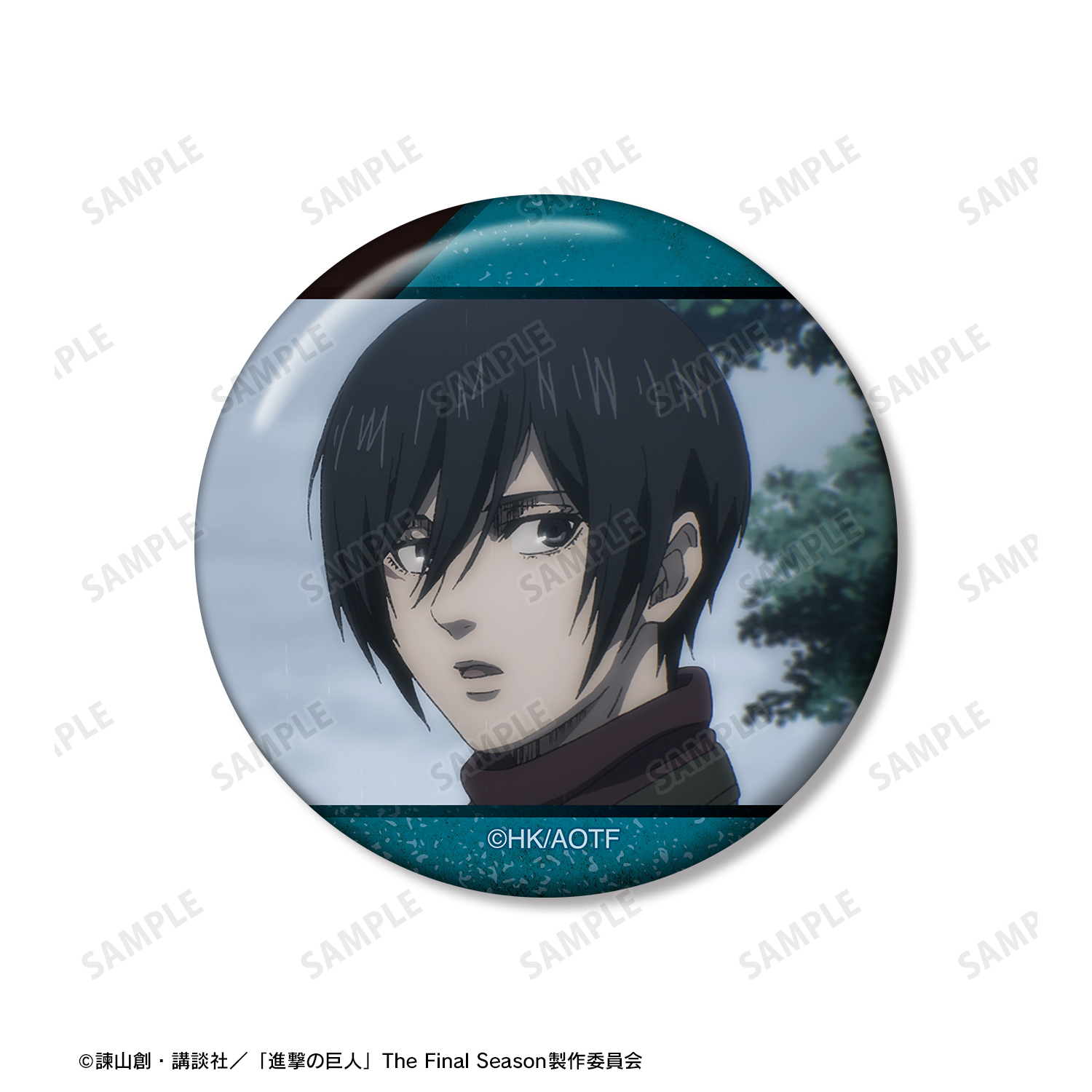 進撃の巨人_ミカサ 場面写缶バッジ5個セット vol.2 | 公式グッズ
