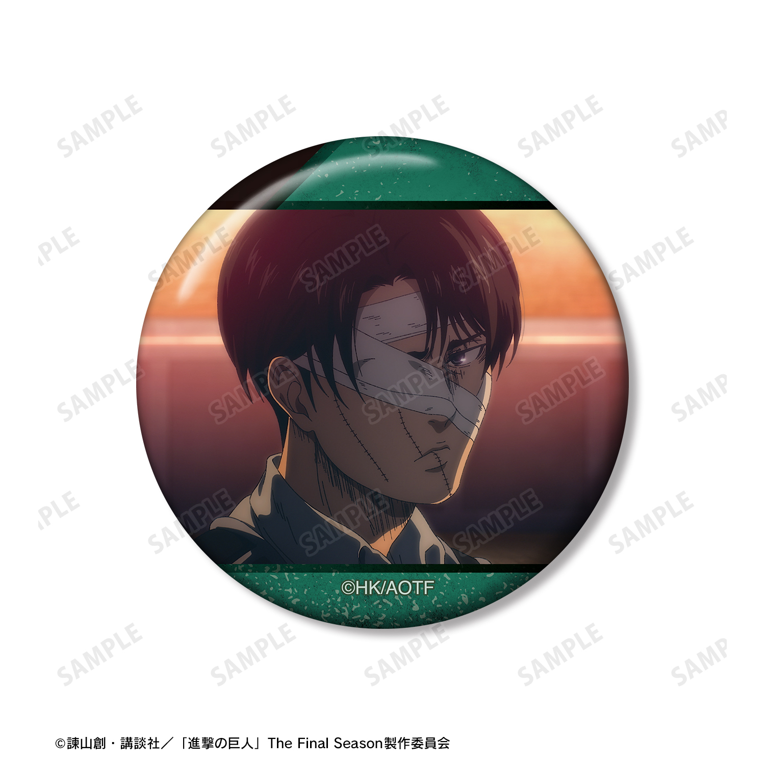 進撃の巨人_リヴァイ 場面写缶バッジ5個セット vol.2 | 公式