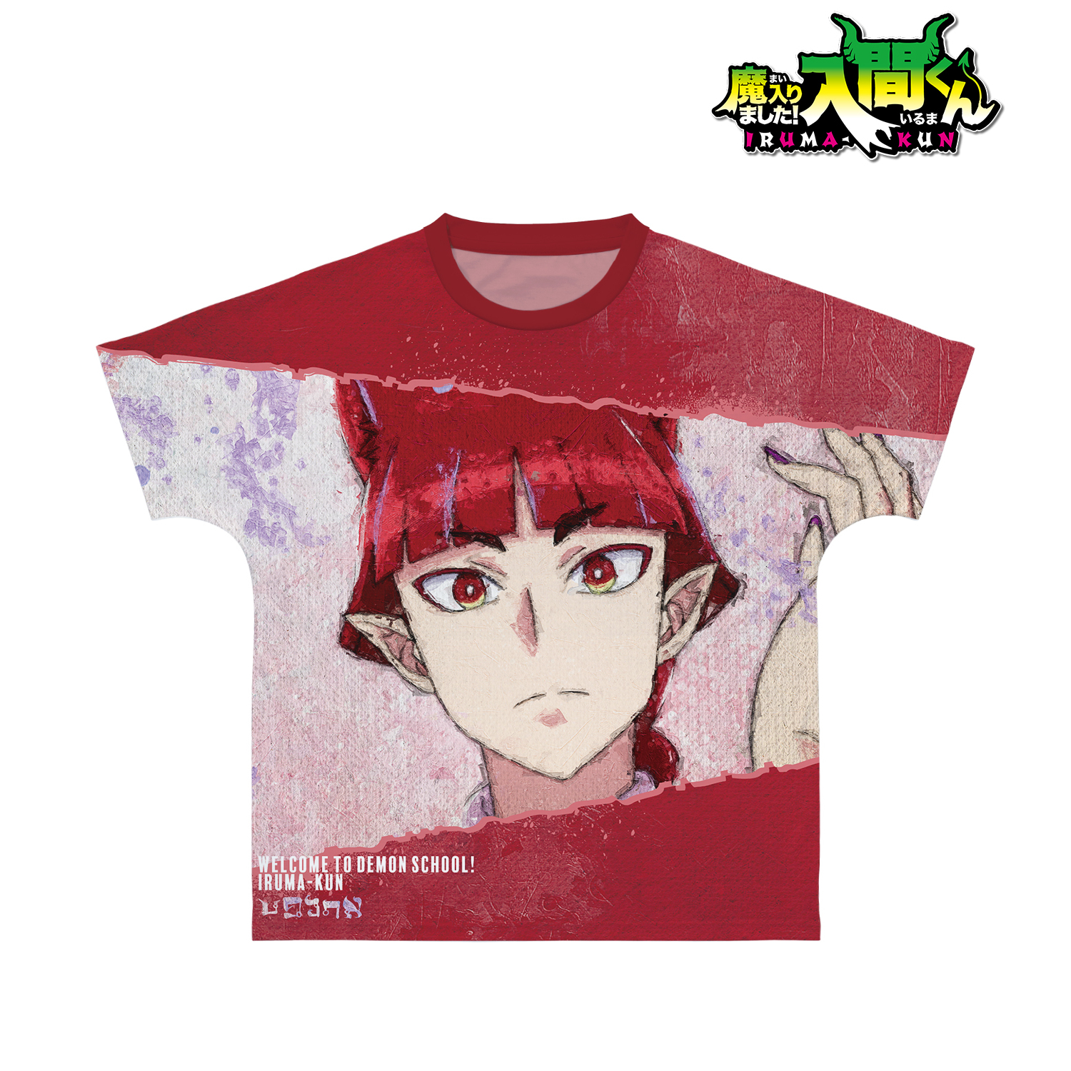 魔入りました！入間くん_(サイズ/S)_オペラ grunge CANVAS フルグラフィックTシャツユニセックス