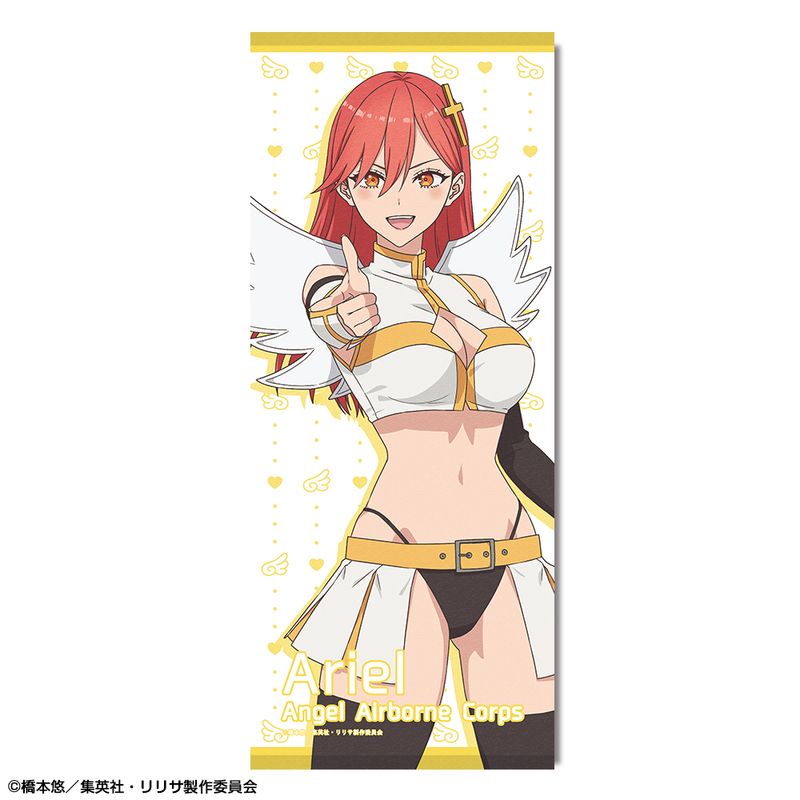 アリエル様確認用 2.5次元の誘惑_フェイスタオル Ver.2 デザイン04(アリエル/天使空挺隊