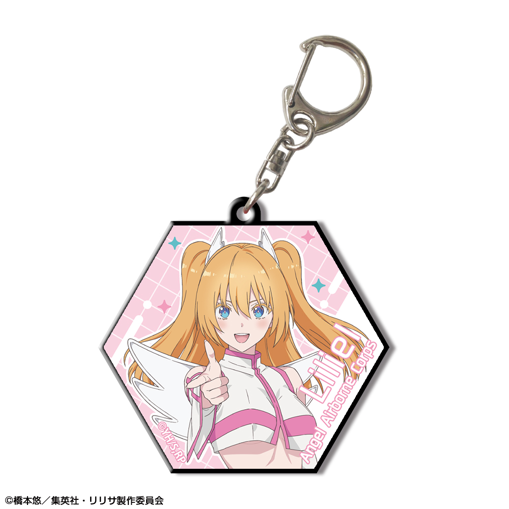 2.5次元の誘惑_ラバーキーホルダー Ver.2 デザイン01(リリエル/天使空挺隊A)