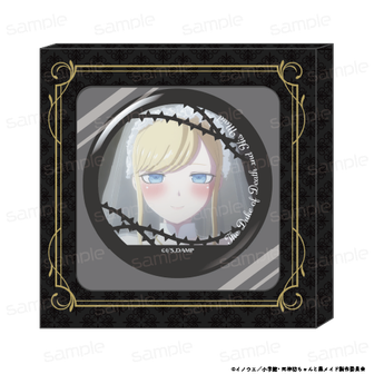 死神坊ちゃんと黒メイド　描き下ろし缶バッジセット　アリス　坊ちゃん 死神坊ちゃんと黒メイド』バニー＆猫耳アリス オンラインクジら