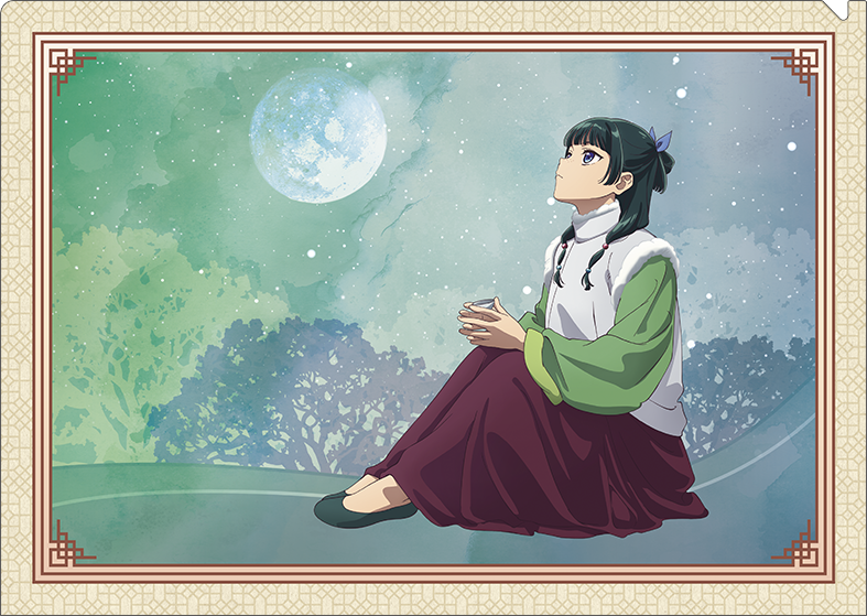 薬屋のひとりごと_クリアファイル／猫猫、晩酌