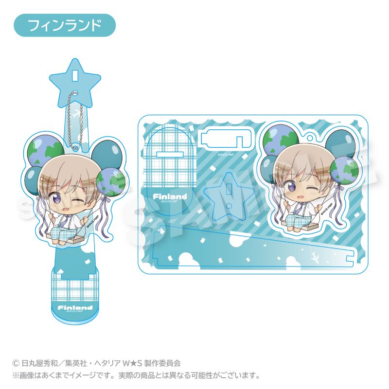 ヘタリア World☆Stars_ばるんこスタンドキーホルダー フィンランド