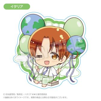 ヘタリア World☆Stars_トレーディングアクリルクリップ ちまにわ