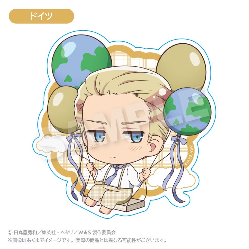 ヘタリア World☆Stars_ばるんこステッカー ドイツ | ヘタリア World