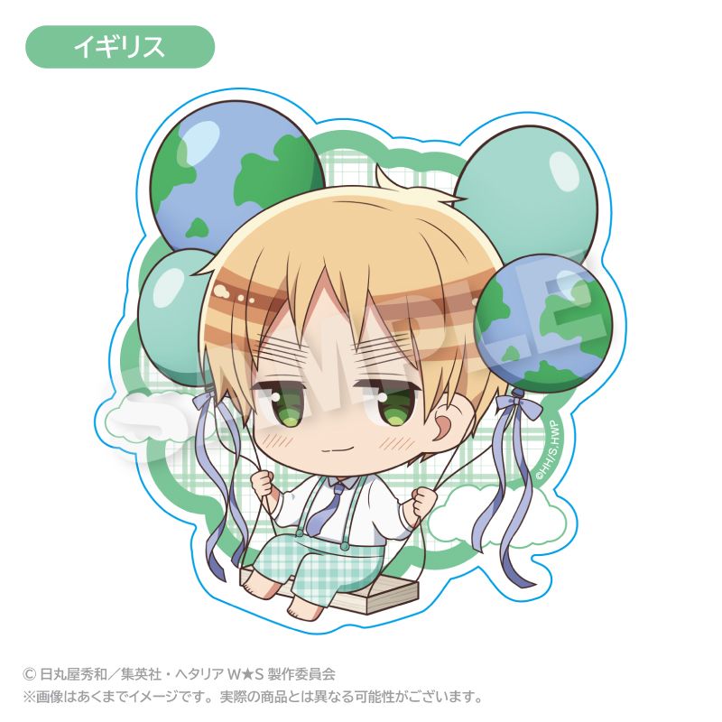 ヘタリア World☆Stars_ばるんこステッカー イギリス | ヘタリア World