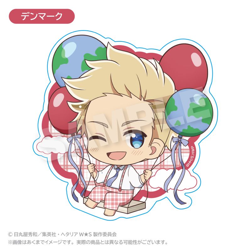 ヘタリア World☆Stars_ばるんこステッカー デンマーク | ヘタリア