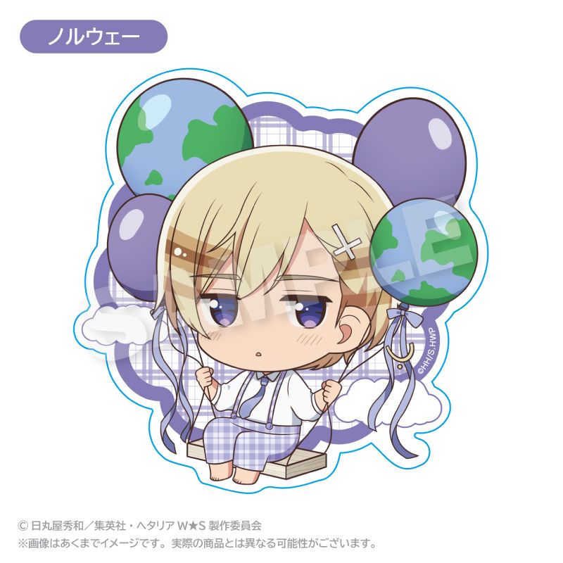 ヘタリア　ばるんこスウェーデン ヘタリア World☆Stars_ばるんこステッカー ノルウェー | ヘタリア