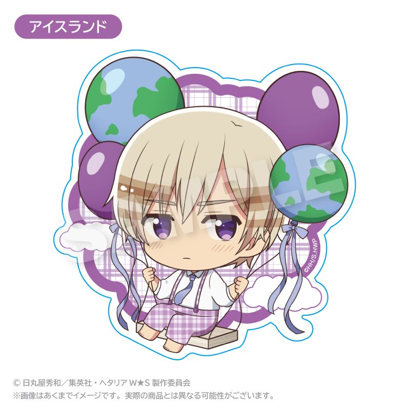 ヘタリア World☆Stars_ばるんこステッカー アイスランド | ヘタリア