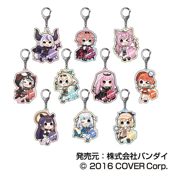 hololive CITY'24_オーロラアクリルキーホルダー D BOX【BOX／10個入り