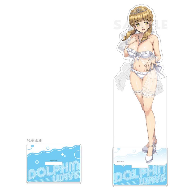 ドルフィンウェーブ_特大アクリルスタンド（彩戸 詩絵（ウェディング