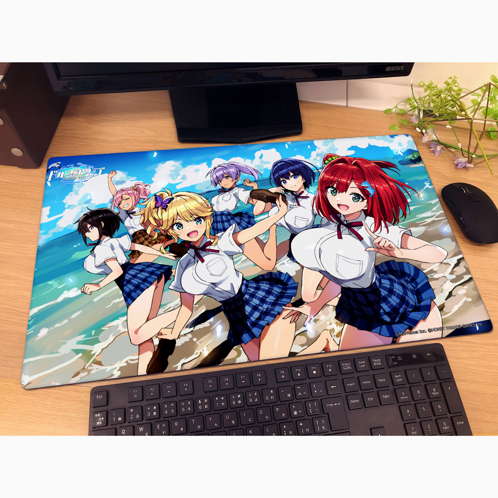 ドルフィンウェーブ　ラバーマット　公式イラスト集ver. ドルフィンウェーブ ラバーマット 公式イラスト集ver. - メルカリ