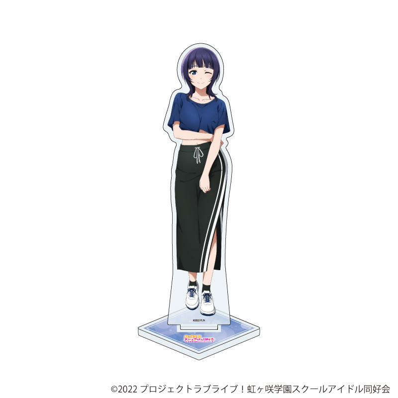 ラブライブ！虹ヶ咲学園スクールアイドル同好会_アクリルスタンド05/朝香果林 スポーティーver.(描き下ろしイラスト)