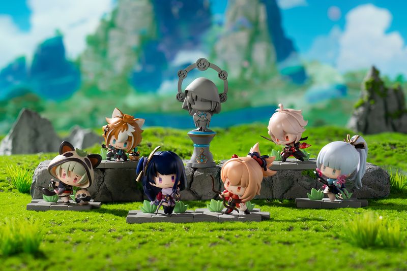 原神_戦場の英姿 トレーディングフィギュア 稲妻篇【BOX／6個入り