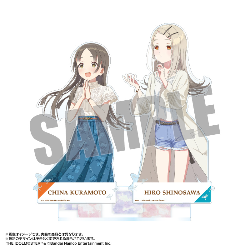 学園アイドルマスター_ペアアクリルスタンドVol.1 倉本千奈&篠澤 広