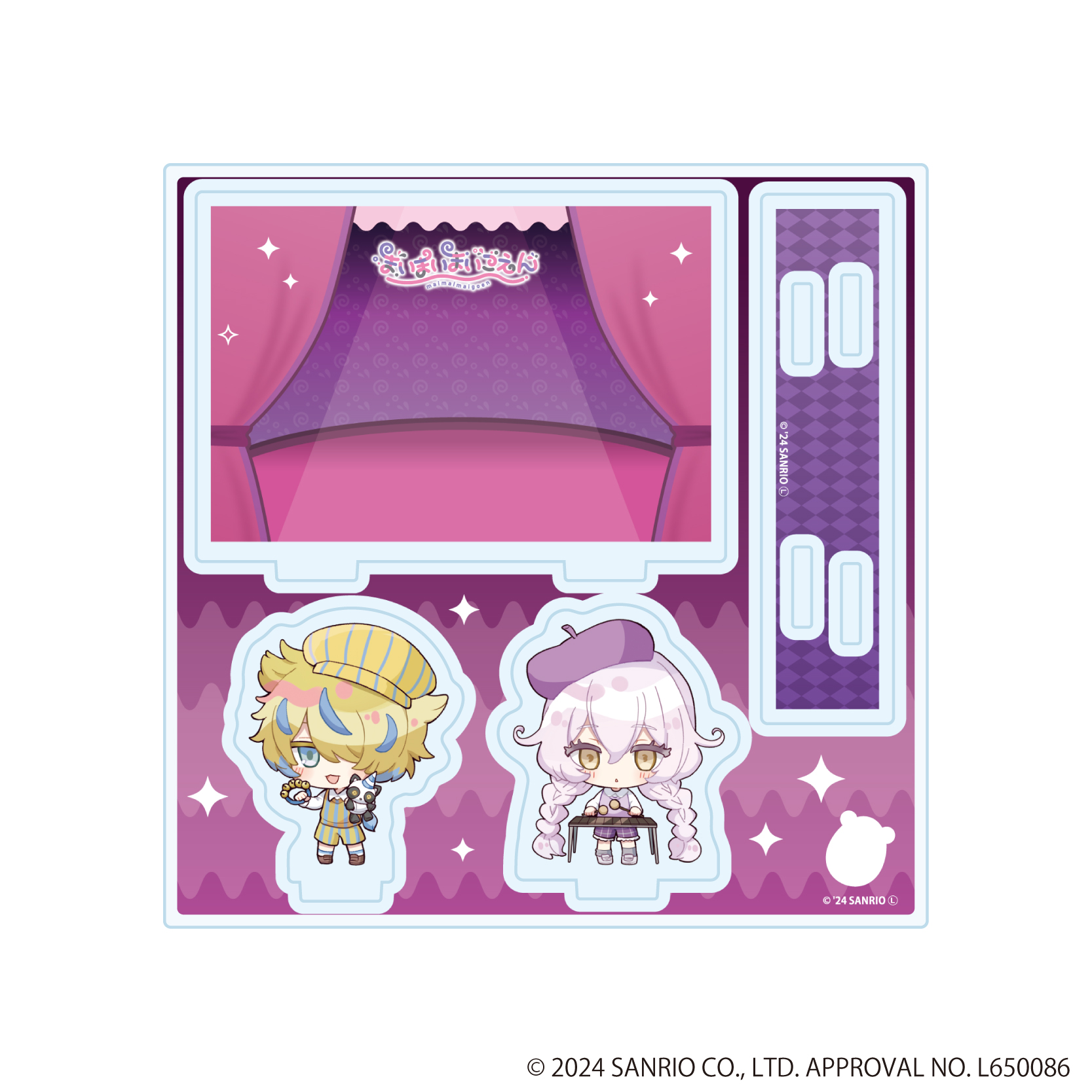 まいまいまいごえん_アクリルスタンドプレート46/カナタ＆ゾーヤ