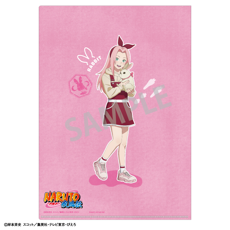 NARUTO-ナルト- 疾風伝_A4シングルクリアファイル 春野サクラ