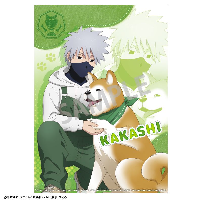 NARUTO-ナルト- 疾風伝_A4シングルクリアファイル はたけカカシ/少年期