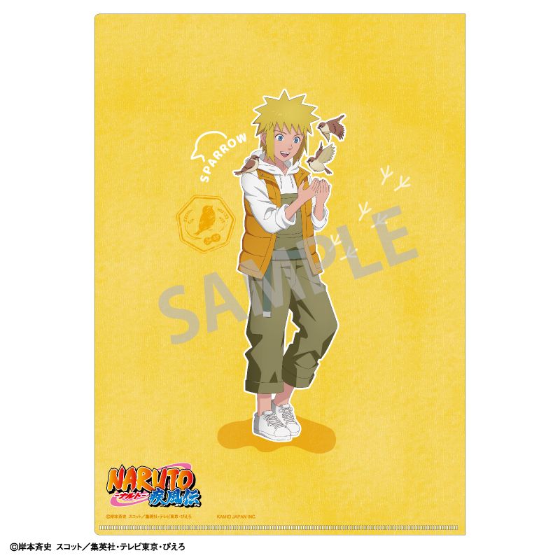 NARUTO 疾風伝 クリアファイル ナルト ミナト NARUTO-ナルト- 疾風伝_A4シングルクリアファイル 波風ミナト/少年期