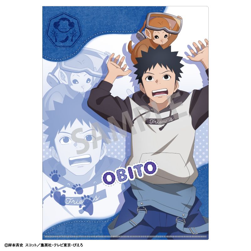 NARUTO　うちはオビト　缶バッジ　原作　アクリルスタンド　クリアファイル NARUTO-ナルト- 疾風伝_A4シングルクリアファイル うちはオビト/少年期