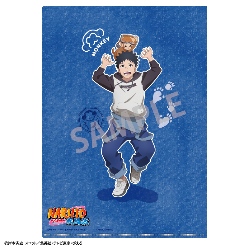 NARUTO-ナルト- 疾風伝_A4シングルクリアファイル うちはオビト