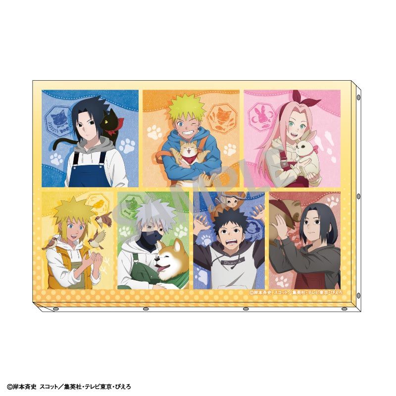 NARUTO-ナルト- 疾風伝_キャンバスアート 少年期×アニマル | NARUTO