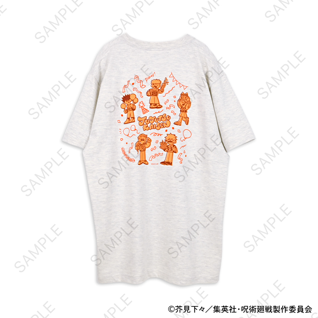 呪術廻戦_Mサイズ_アグリーセーターパーティー! クルーネックTシャツ(虎杖・伏黒・釘崎・七海・五条)