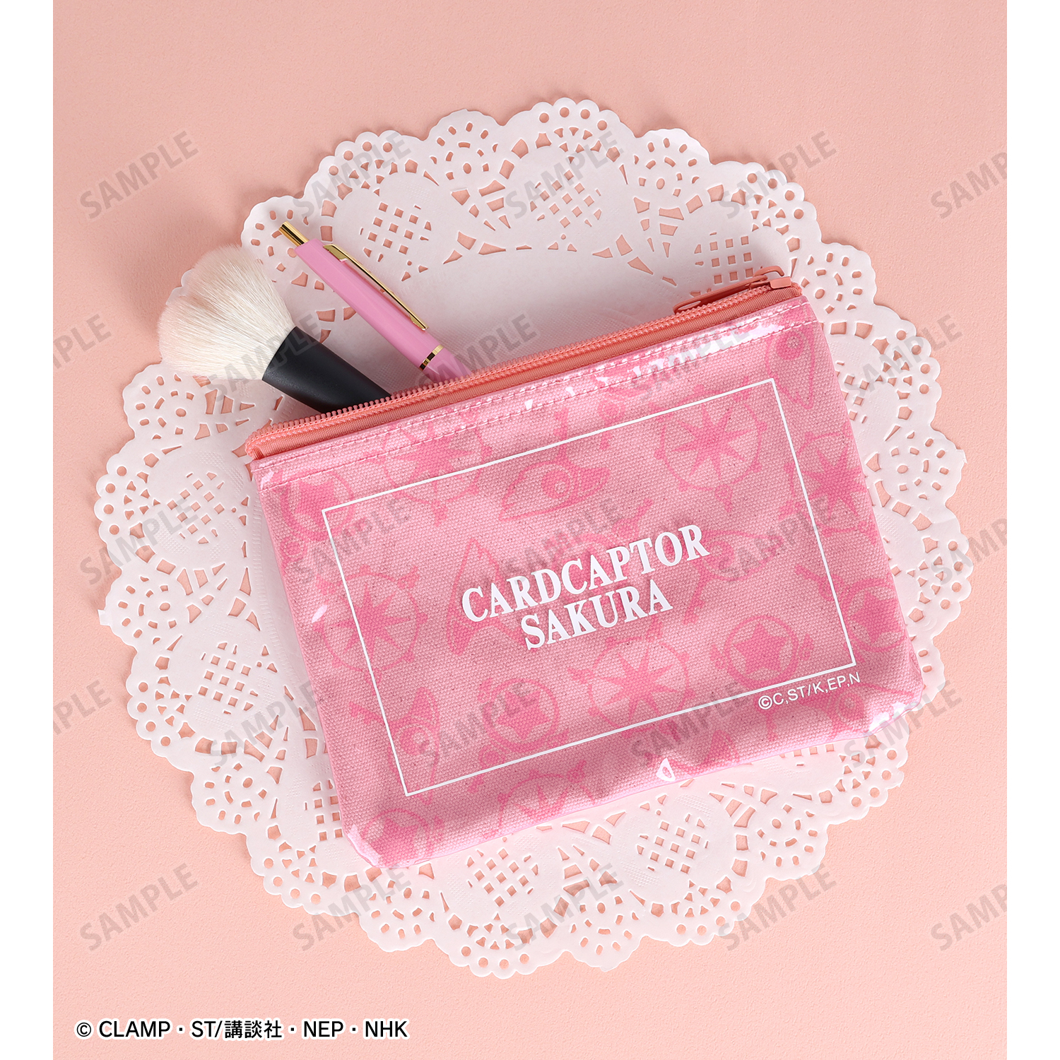 キングオージャー クリアスクエアポーチ　シュゴッダム　ちびぐるみギラ セットA キングオージャー クリアスクエアポーチ シュゴッダム ちび