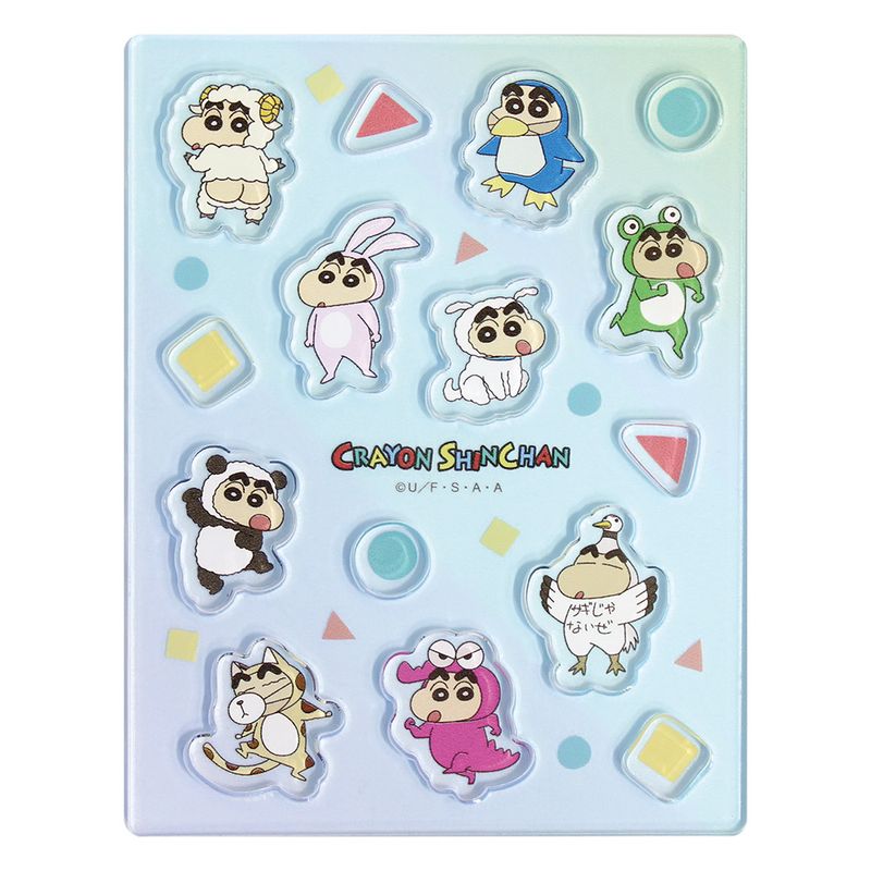 クレヨンしんちゃん_アクリルフレーク 変身しんちゃん | クレヨン