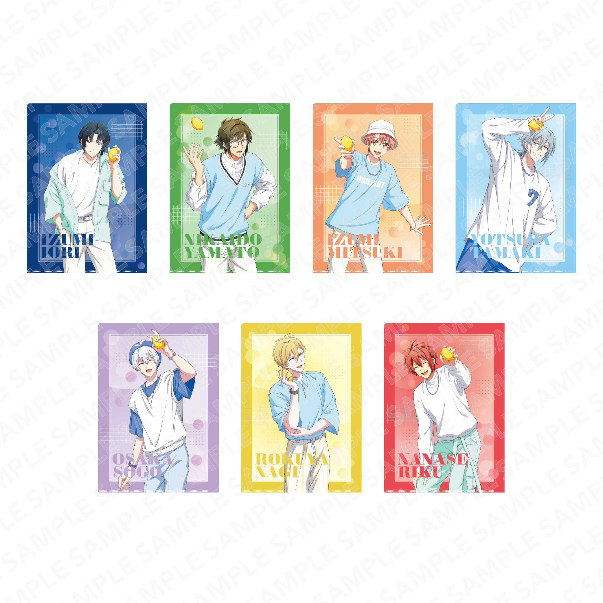 【希少】アイナナ 七瀬陸 4周年 クリアファイル キャンペーン 4th 希少】アイナナ 狗丸トウマ 4周年 クリアファイル キャンペーン