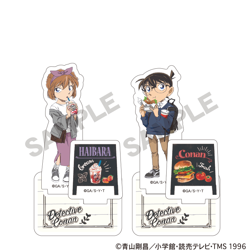 コナン　灰原哀　アクリルキーホルダー　ジャンクフード アクリルキーホルダー ジャンクフード 灰原哀 似