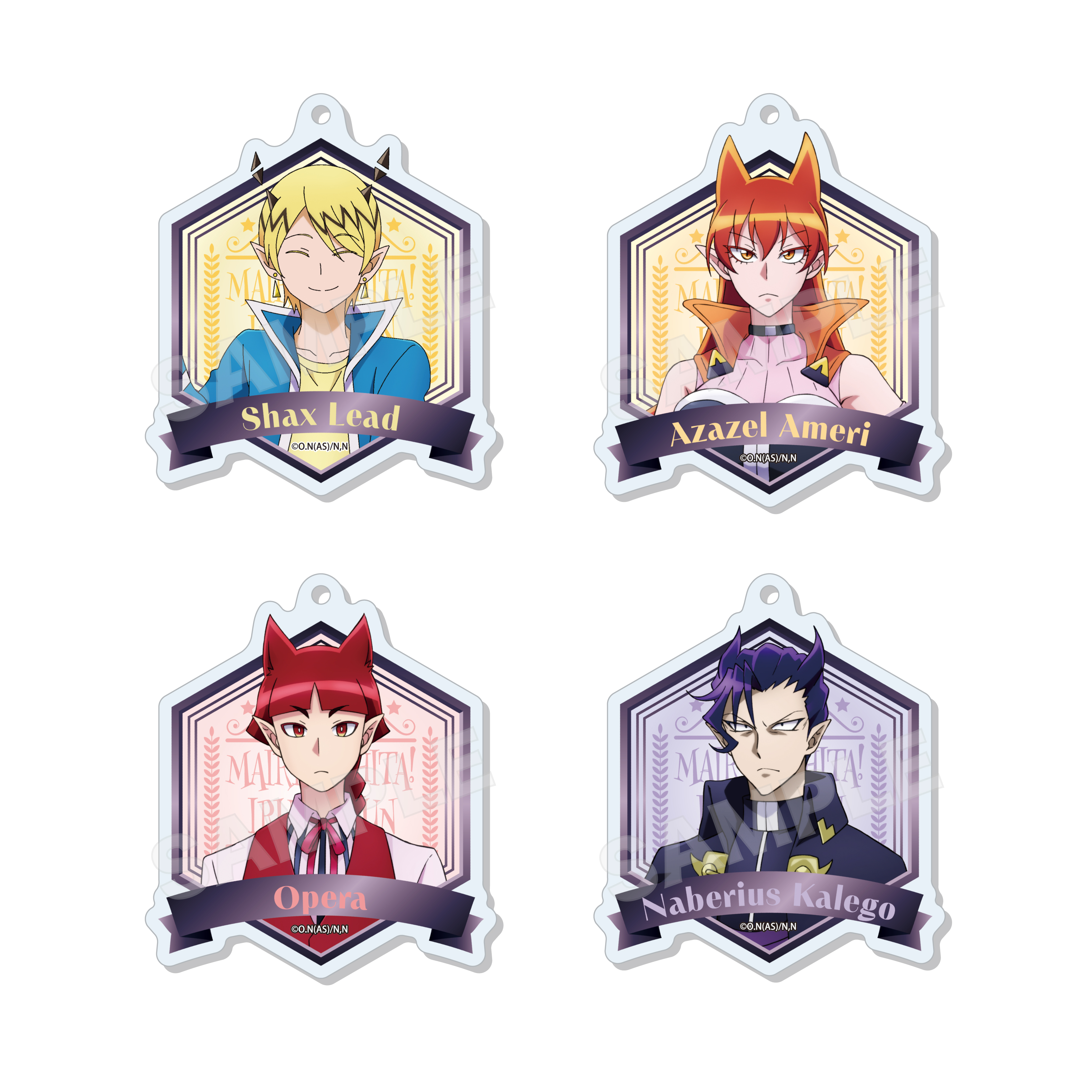 魔入りました！入間くん_アクリルキーホルダー /01 BOX A(全7種