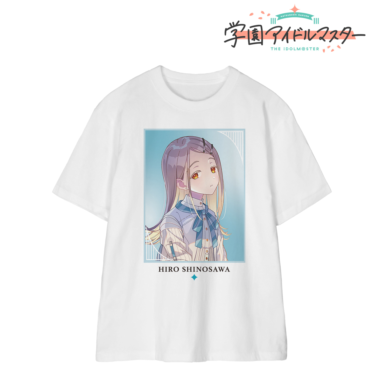 学園アイドルマスター_(サイズ/M)_篠澤 広 Tシャツメンズ