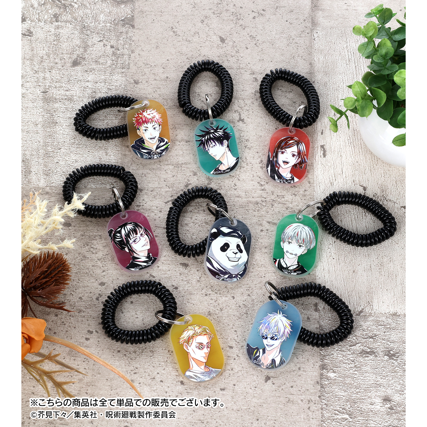 呪術廻戦_狗巻 棘 Ani-Art 第5弾 ロッカーキー風アクリルキーホルダー