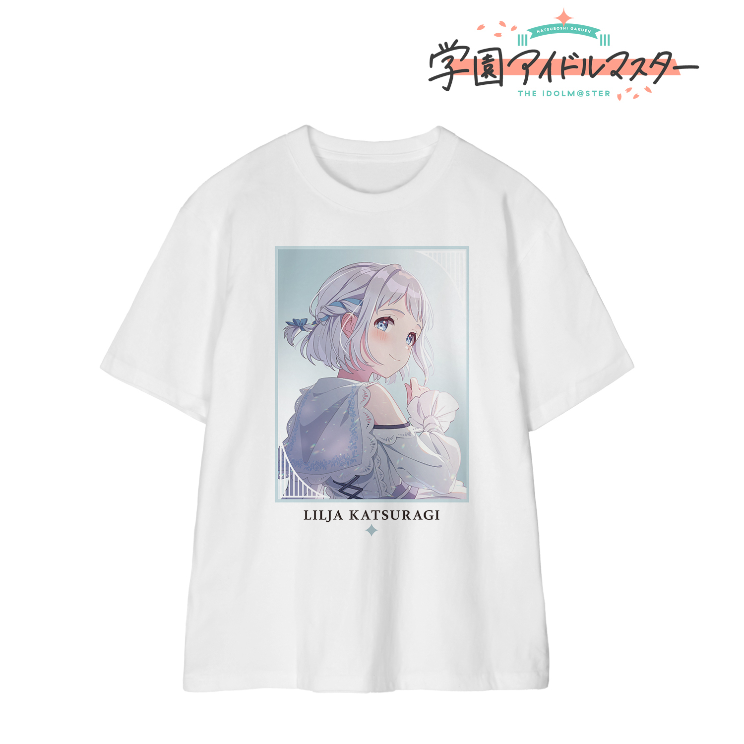 学園アイドルマスター_Mサイズ_葛城リーリヤ Tシャツメンズ