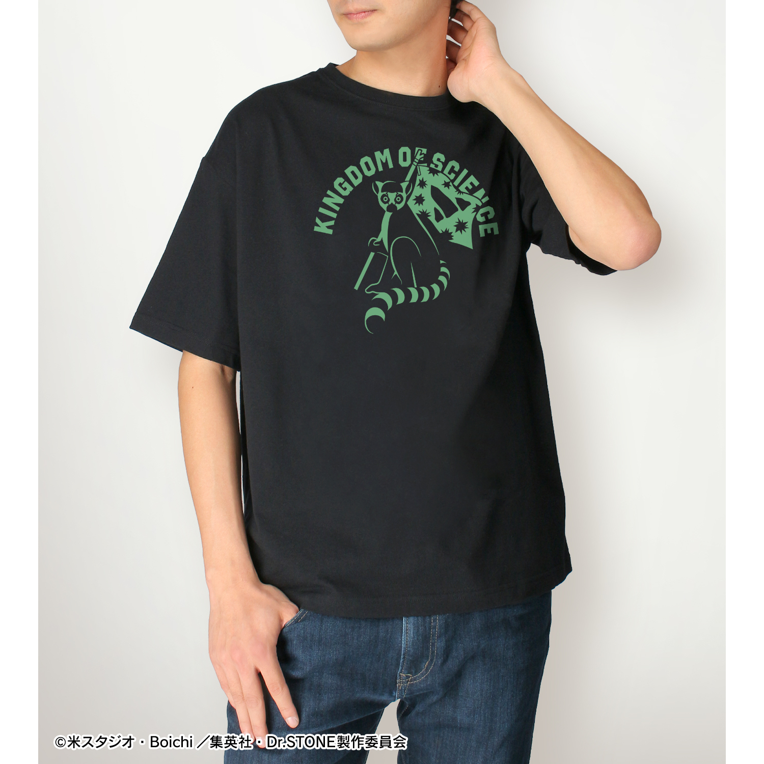 Dr.stoneの新品Tシャツ　Mサイズジャンプ懸賞品 Dr.STONE Tシャツ 七海龍水 Mサイズ｜ホビーの総合通販サイト