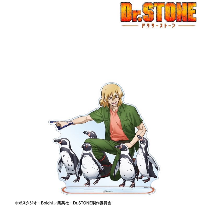 Dr.STONE_描き下ろし 七海龍水 飼育係ver. 特大アクリルスタンド | Dr