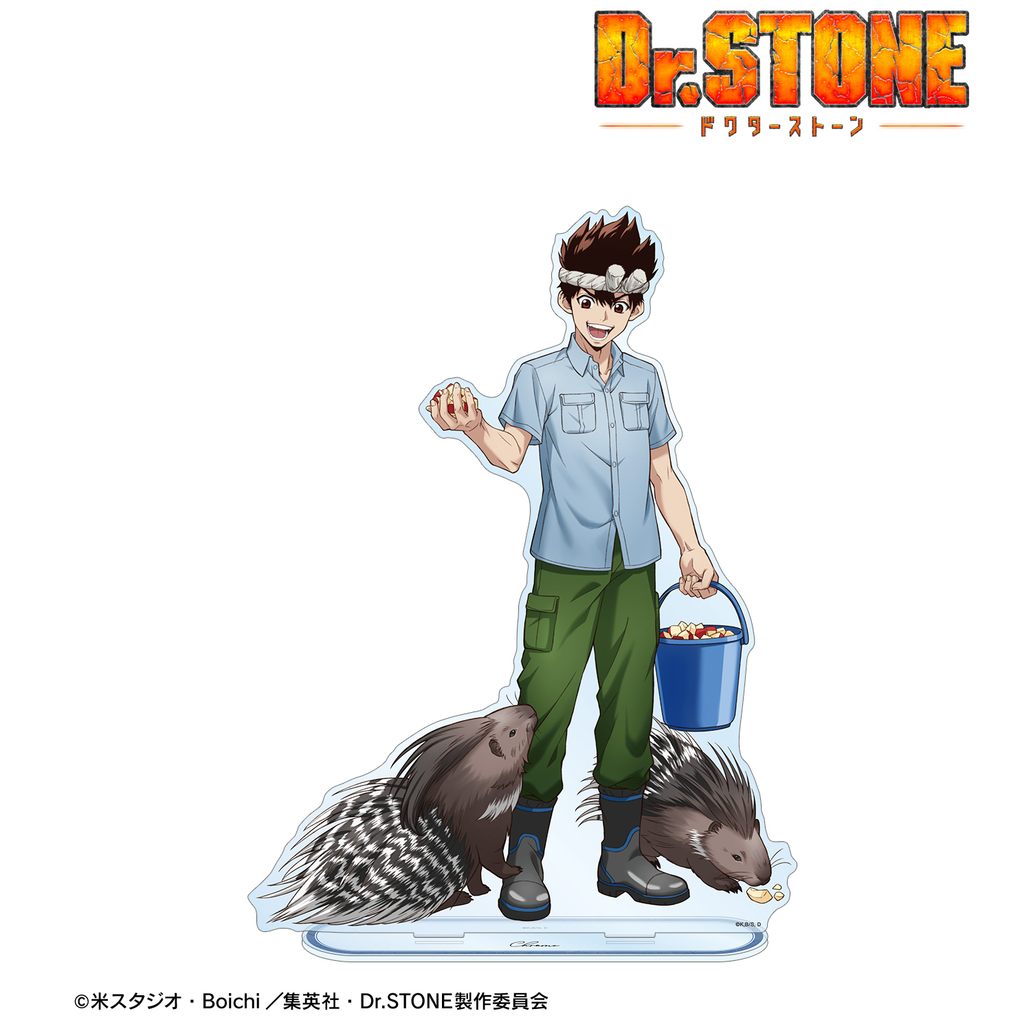 Dr.STONE_描き下ろし クロム 飼育係ver. 特大アクリルスタンド