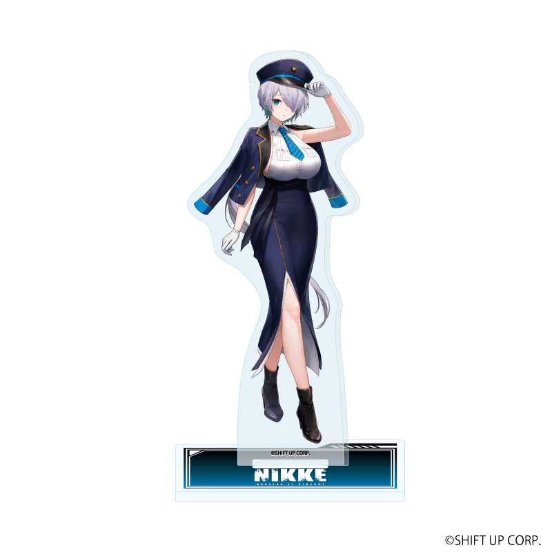 勝利の女神 NIKKE 　駅員風衣装（描き下ろしイラスト）アクリルスタンド アクリルスタンド「勝利の女神：NIKKE」01/ラピ 駅員風衣装ver
