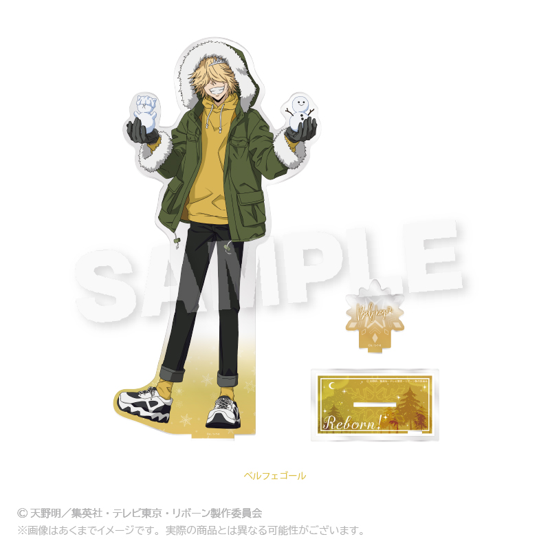 家庭教師ヒットマンREBORN!_特大アクリルスタンド モコモコウィンターver. ベルフェゴール