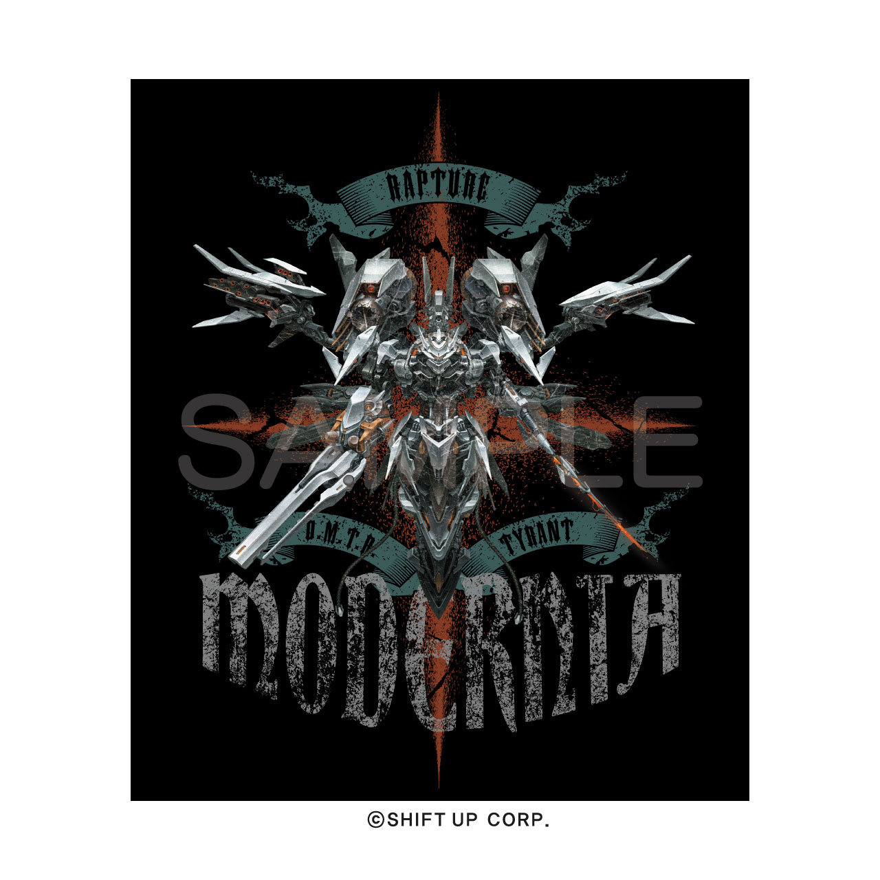 勝利の女神:NIKKE_サイズS_Tシャツ モダニア:ヘレティック | 公式